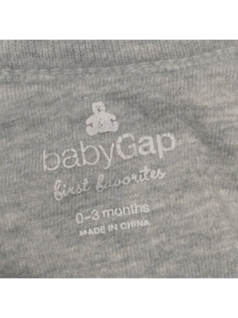 BabyGap First Favorites 0-3 Months Fully Lined Striped Footed One Piece W Snaps